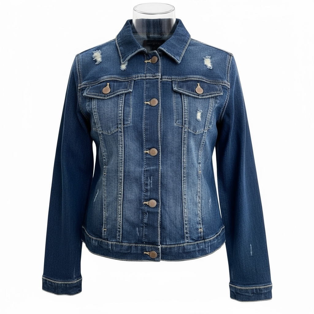 Chamarra de Mezclilla Mujer WONDER NATION – Talla XXL