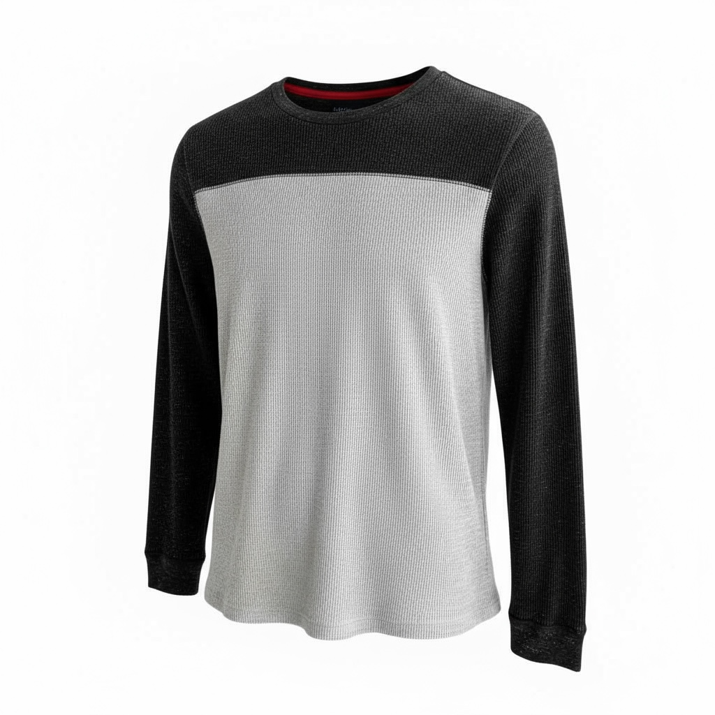 Camisa manga larga para niño adolescente talla XL marca OLD NAVY – Gris y Negro