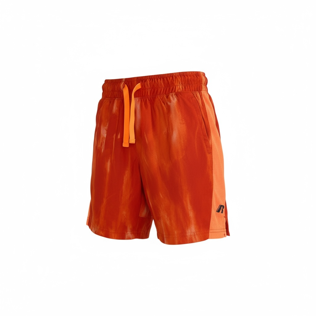 Short Kids Niño Talla M (8 Años) Naranja – marca Russell