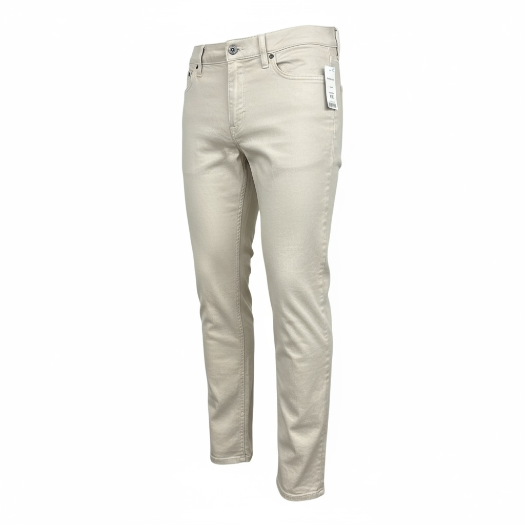 Pantalón de mezclilla para hombre marca OLD NAVY– Talla 21 – Color beige
