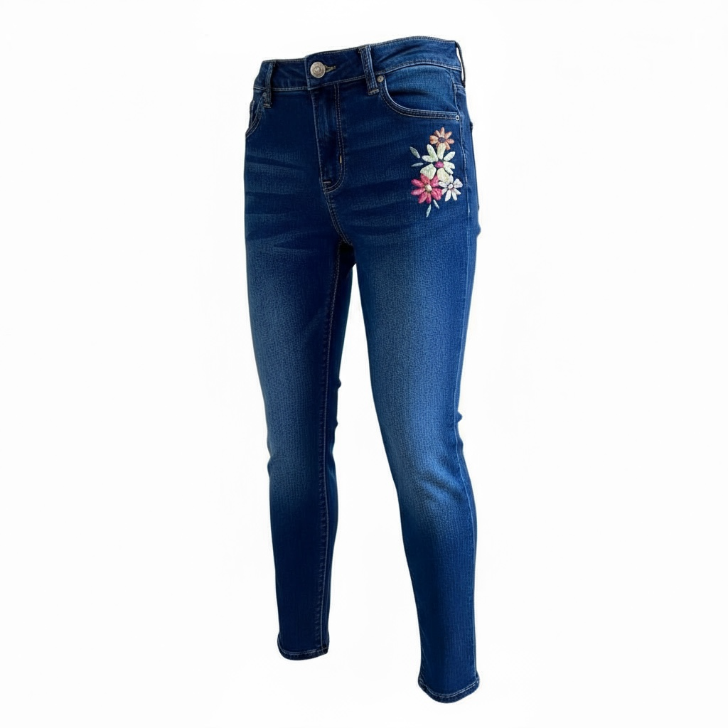 Pantalón de mezclilla para Niña WONDER NATION talla L (10/12años)