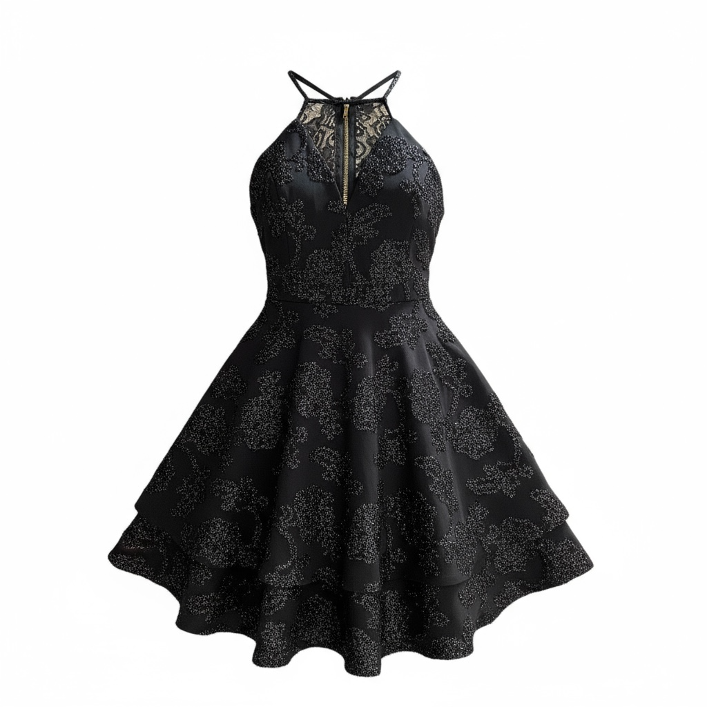 Vestido Corto de Fiesta HONEY AND ROSIE- Talla XS