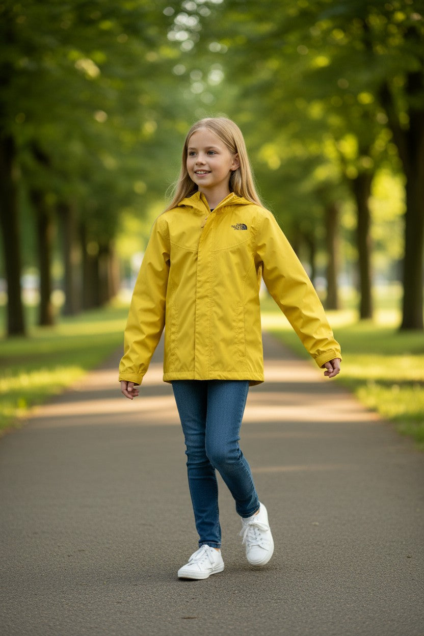 Chamarra Impermeable Rompevientos NiñaTHE NORTH FACE– Talla L (10/12)