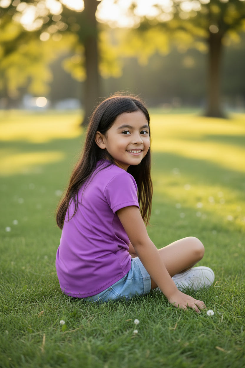 Blusa para Niña ALL IN MOTION talla M (7–8 Años)