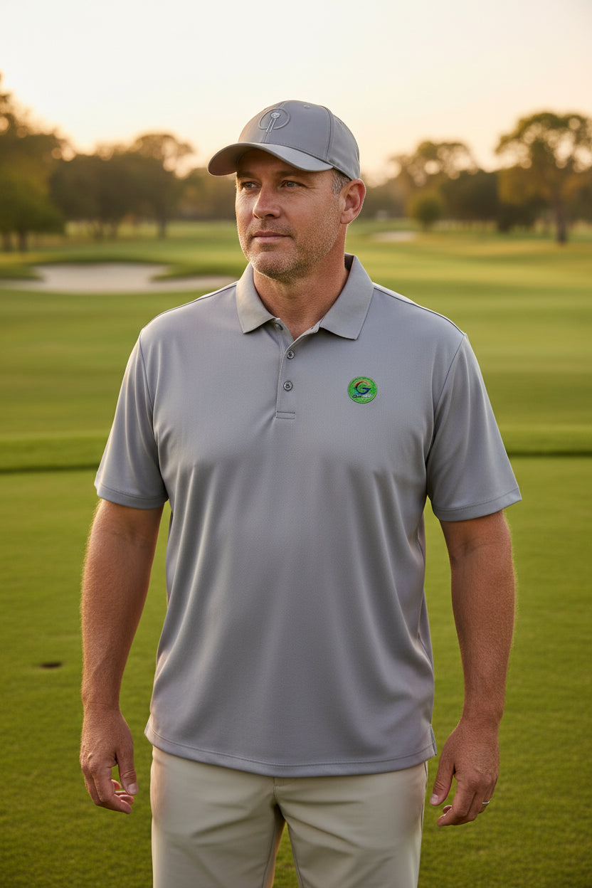 Camisa de golf para hombre talla L color morado– marca ALL IN MOTION