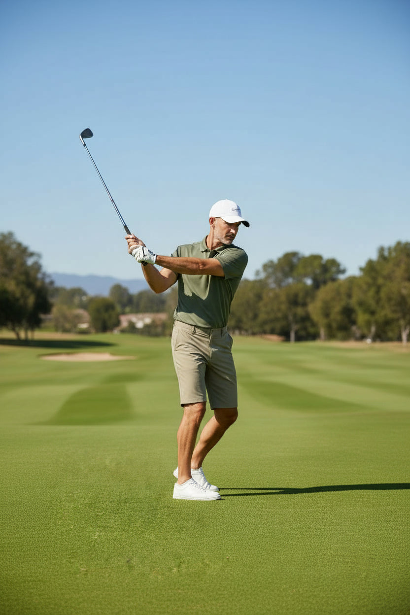 Bermudas para hombre de deporte golf talla 38 color beige marca UNDER ARMOUR