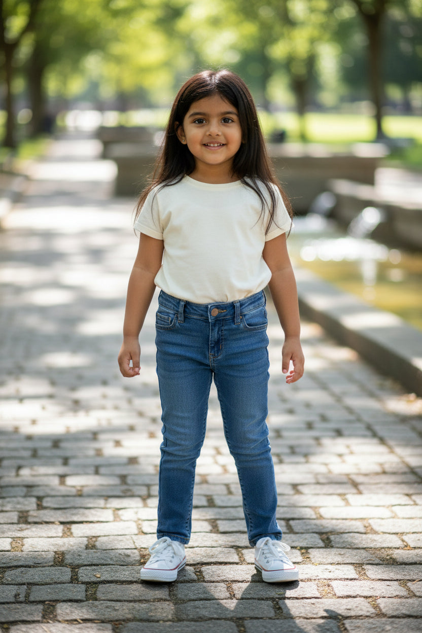 Pantalón de Mezclilla para Niña CAT & JACK talla 3 Años