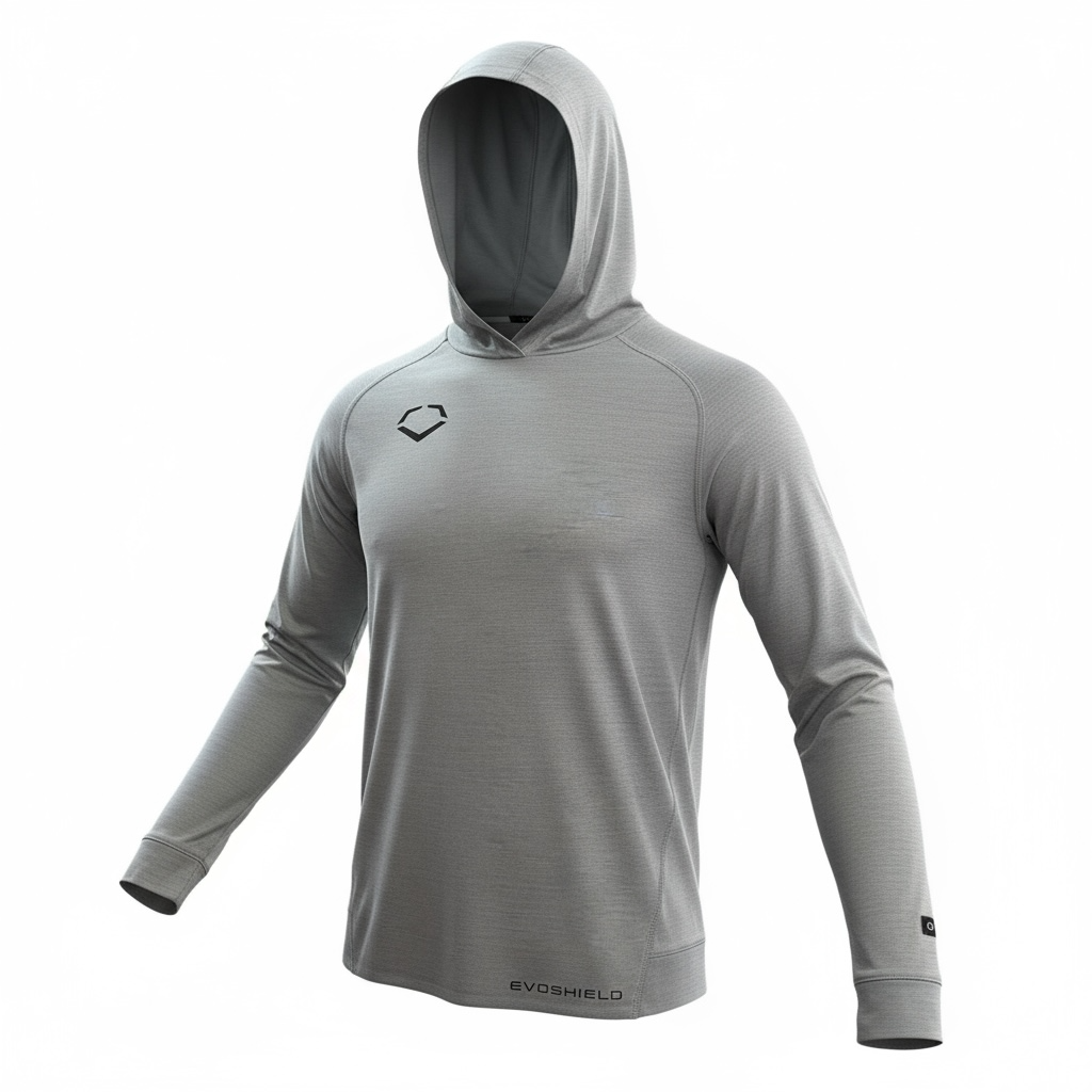 sudadera deportiva, EVOSHIELD, hoodie, gris, hombre, entrenamiento, última pieza