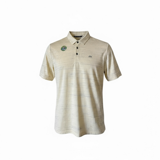Camisa de Golf para Hombre Talla XL – Color Amarillo marca TRAVIS MATLER (Única Pieza)