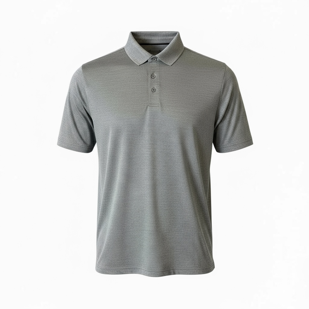 Camisa de Golf para Hombre Talla L Color Gris marca MEMBER´S MARK– Unica Disponible