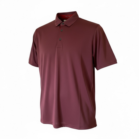 Camisa golf para hombre color burdeos talla L marca GREGNORMAN Pieza única