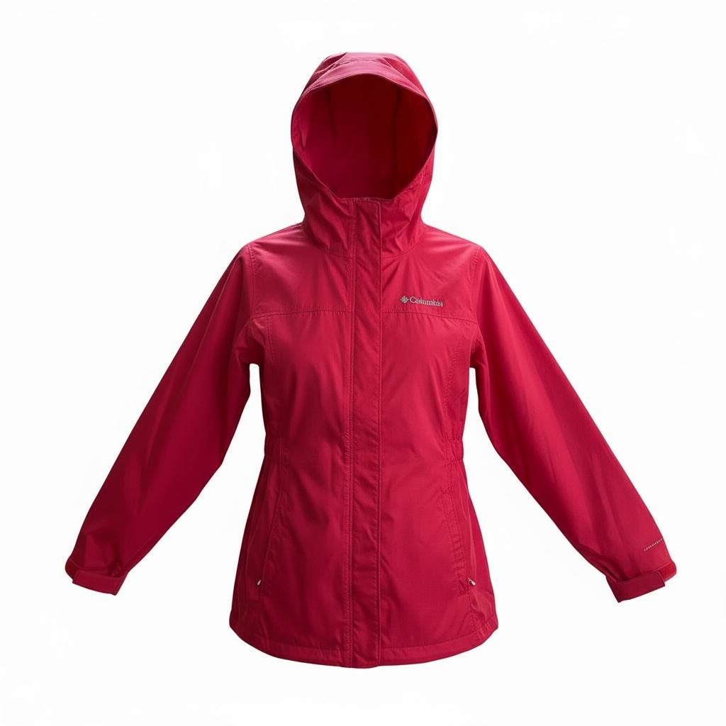 Chamarra Rompevientos Impermeable Niña COLUMBIA– Talla M (10/12)