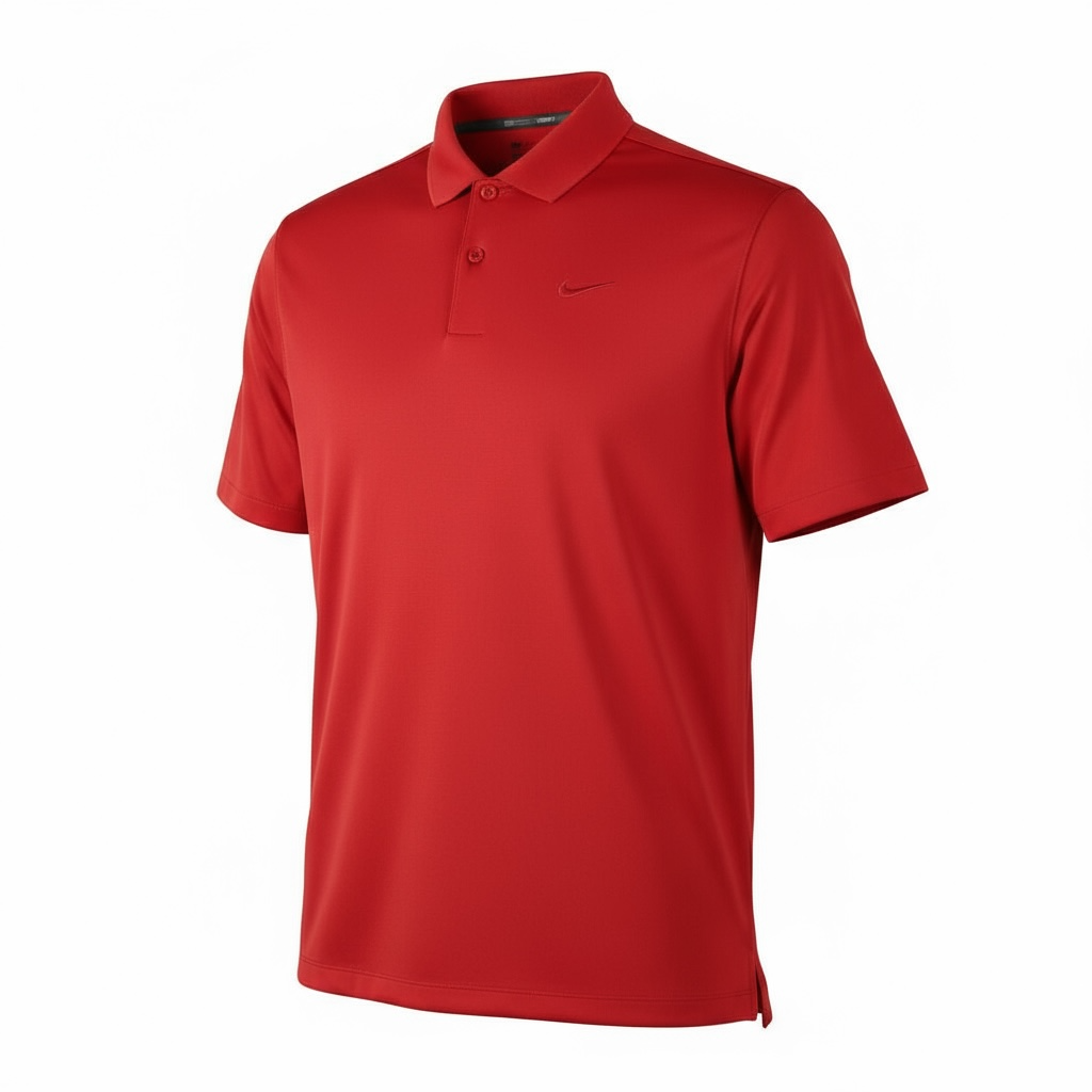 Camisa de Golf para Niño NIKE Talla L – Color Rojo (Única Pieza)