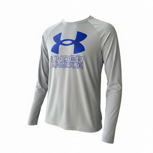 Camisa Under Armour para niño adolescente talla M color gris – pieza única