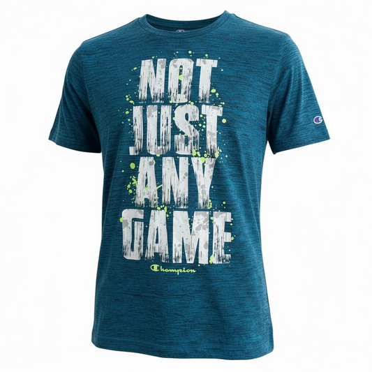 Camisa para niño adolescente talla L color verde | Única pieza | marca CHAMPION