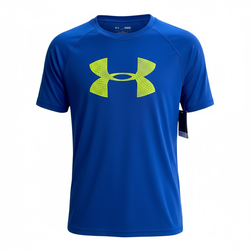 Camisa deportiva Under Armour para niño adolescente talla L – azul