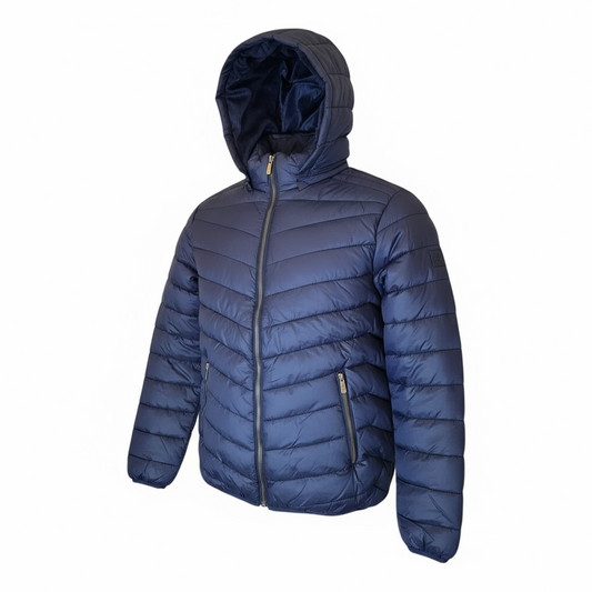 Chamarra para hombre tallas S y M color azul marino ROCKSUGAR