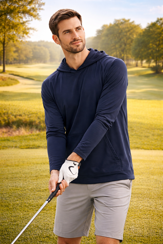 Camisa Deportiva Golf Manga Larga para Hombre BRAND talla M
