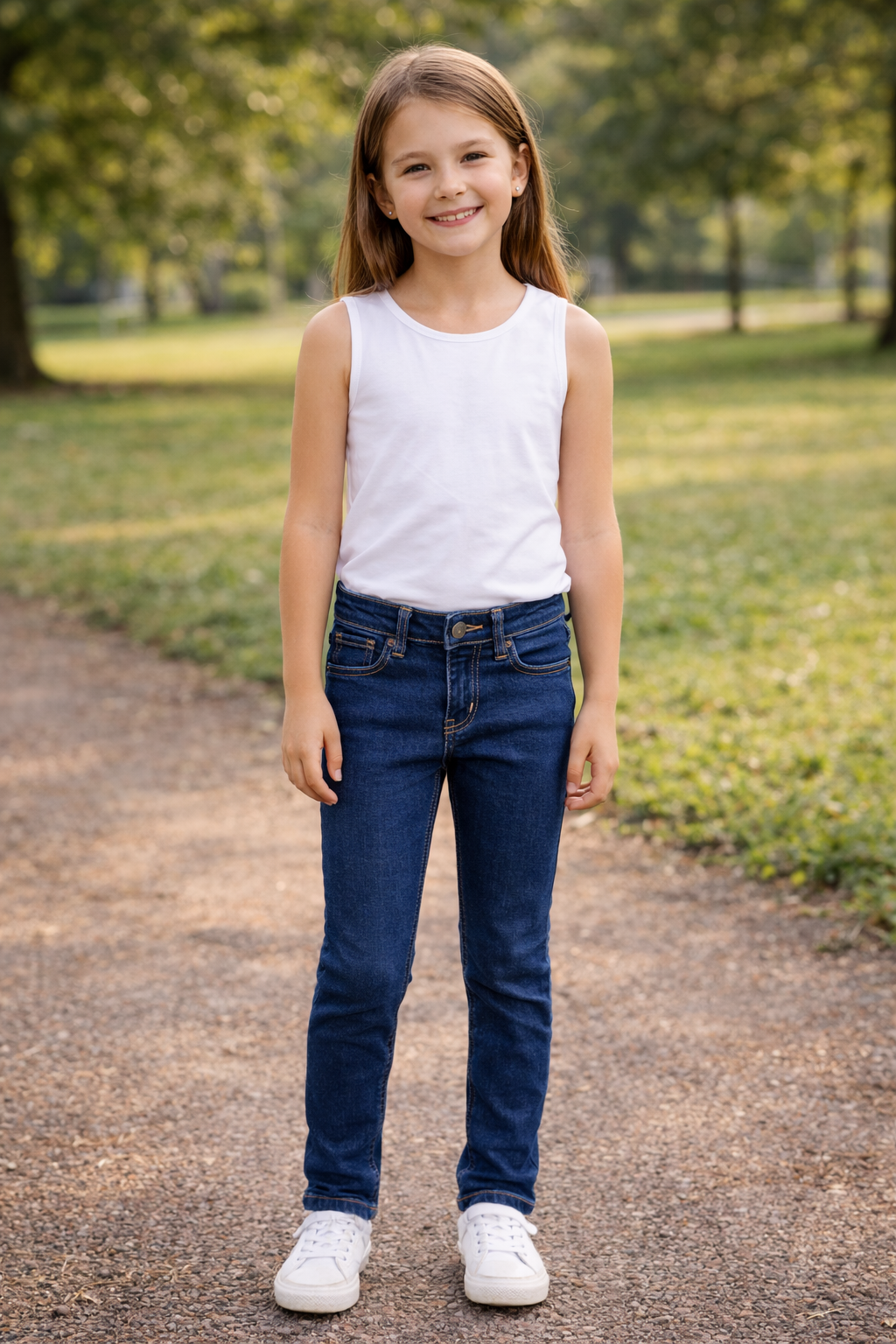 Pantalón Skinny Jeans WONDER NATION Niña Talla 8 Años