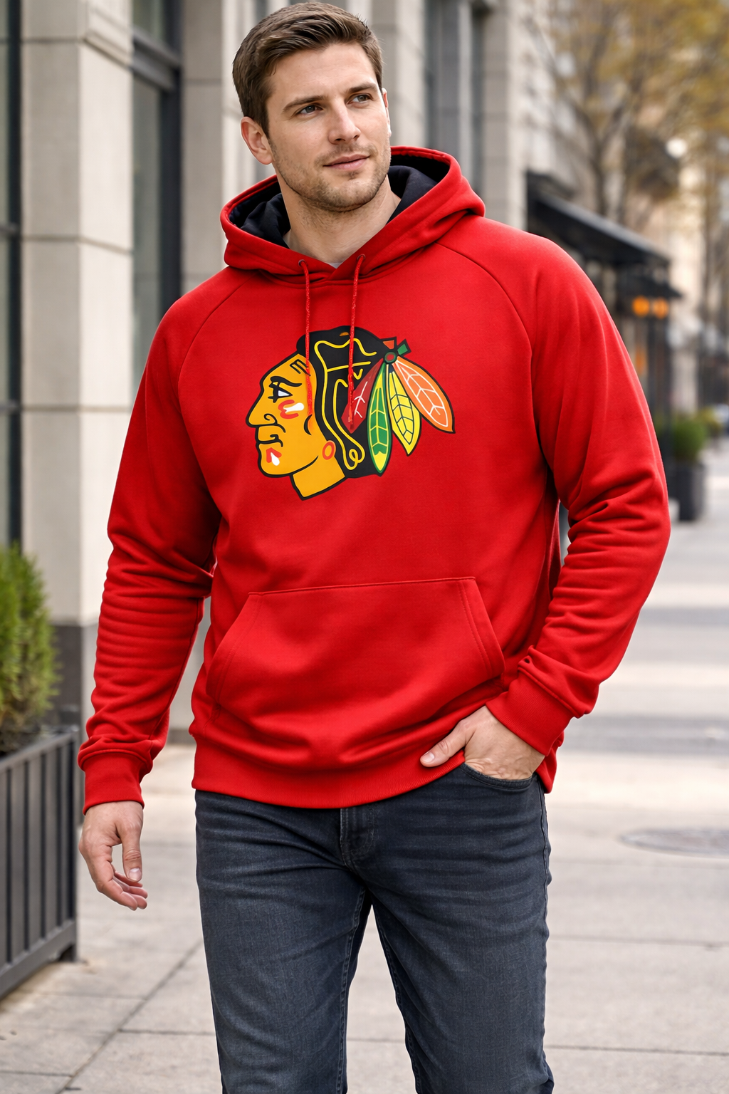 Sudadera FANATICS Hombre talla XL