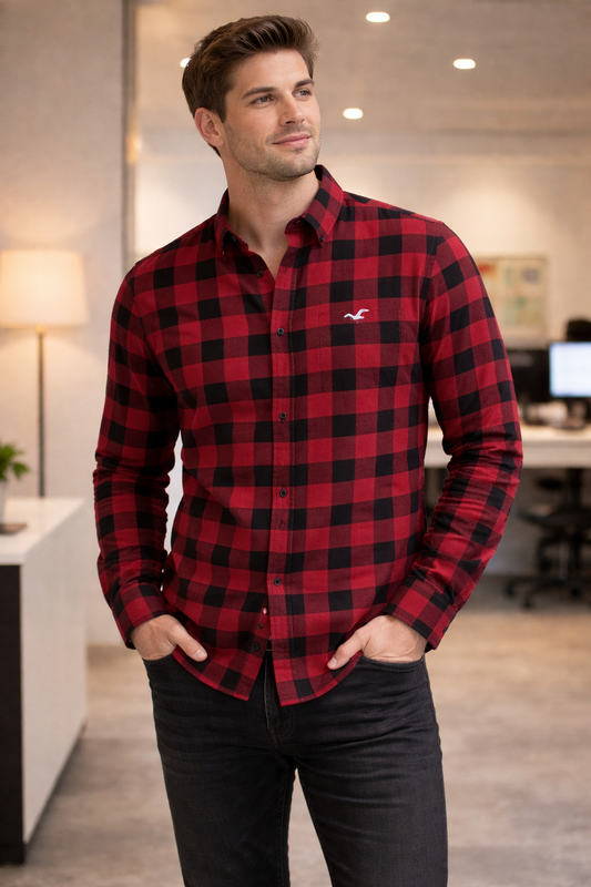 Camisa formal HOLLISTER Hombre talla L