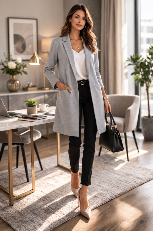 Blazer Largo LASCANA Mujer talla S/M