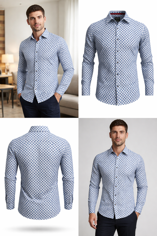Camisa formal para Hombre SILVER STONE talla L