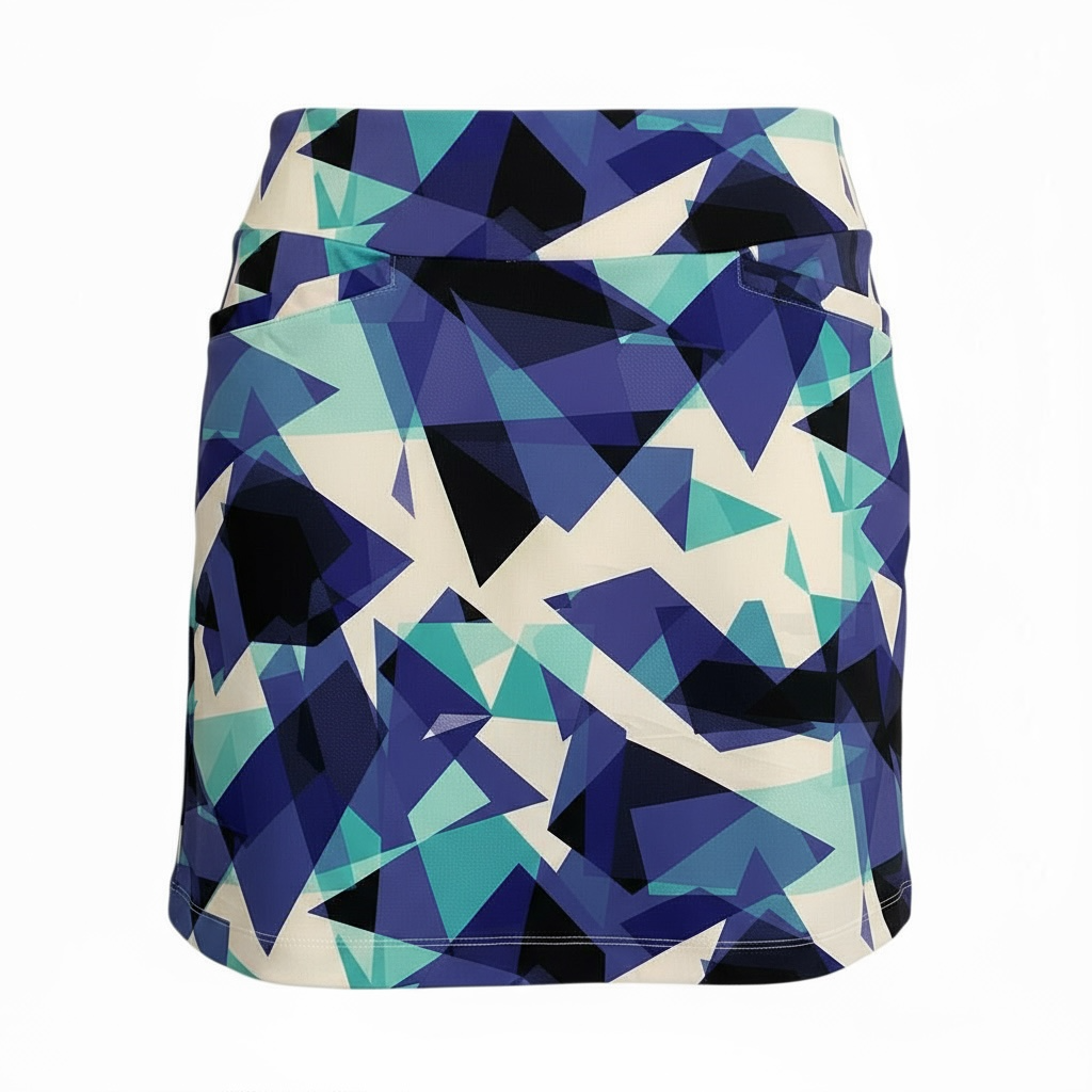 Falda de Golf para Dama Golf Talla XS – Diseño Geométrico (Única Pieza) marca TAIL WHITE LABEL
