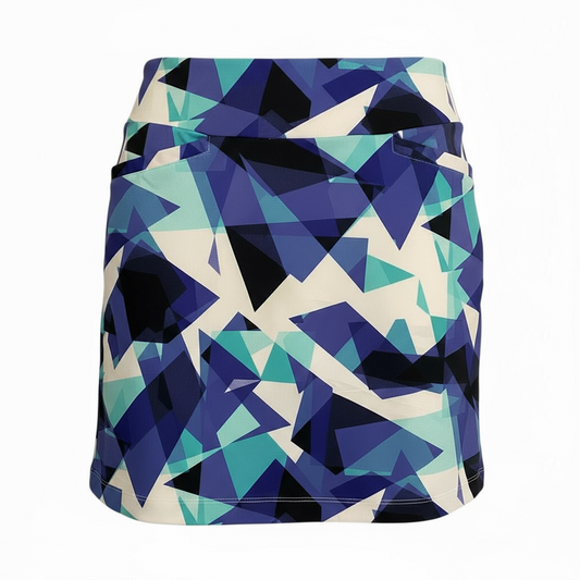 Falda de Golf para Dama Golf Talla XS – Diseño Geométrico (Única Pieza) marca TAIL WHITE LABEL
