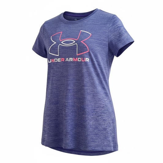 Blusa kids Niña Under Armour Talla S – Morado (Pieza Única)
