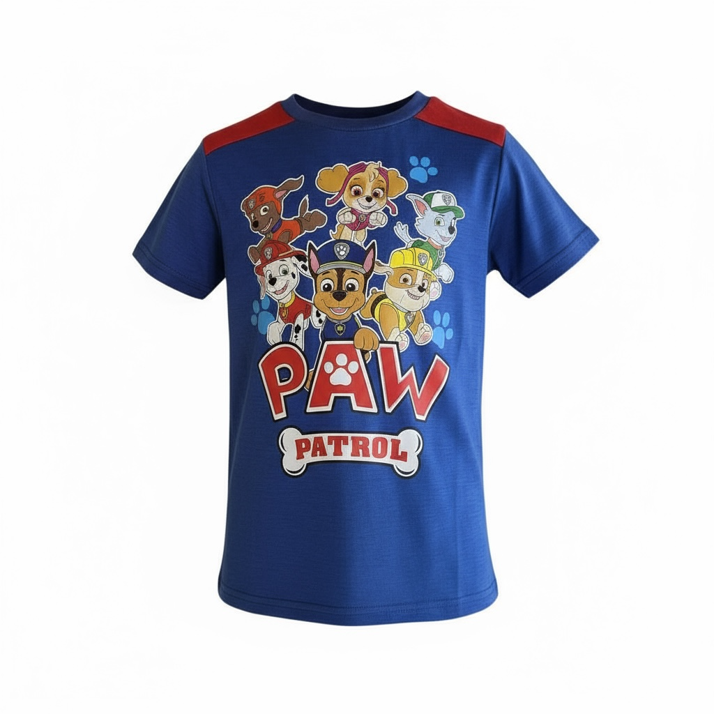 Camisa kids Niño marca Nickelodeon Paw Patrol Talla 7 – Azul (Pieza Única)