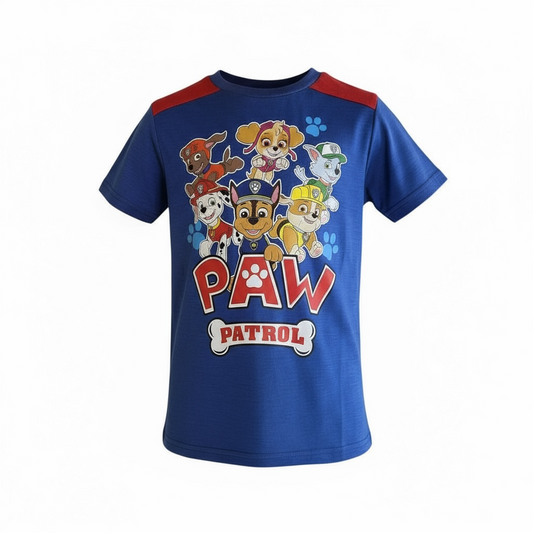 Camisa kids Niño marca Nickelodeon Paw Patrol Talla 7 – Azul (Pieza Única)