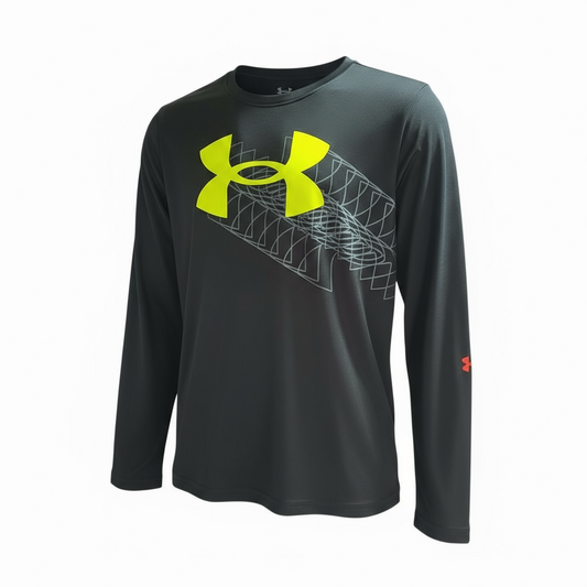 Camisa kids niño marca Under Armour talla 7 color negro
