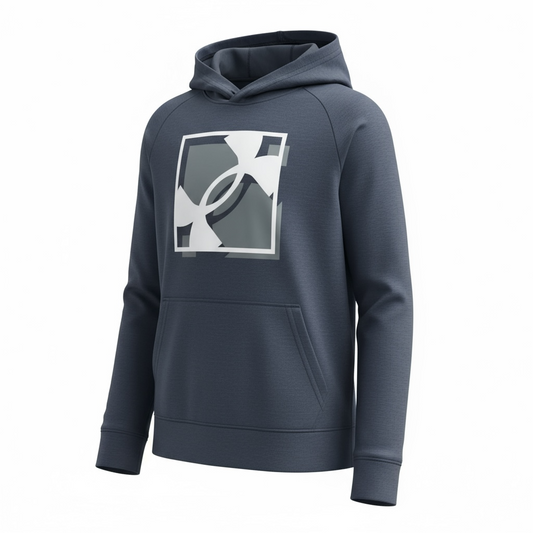 Sudadera Kids Niño marca Under Armour Talla S Color Gris