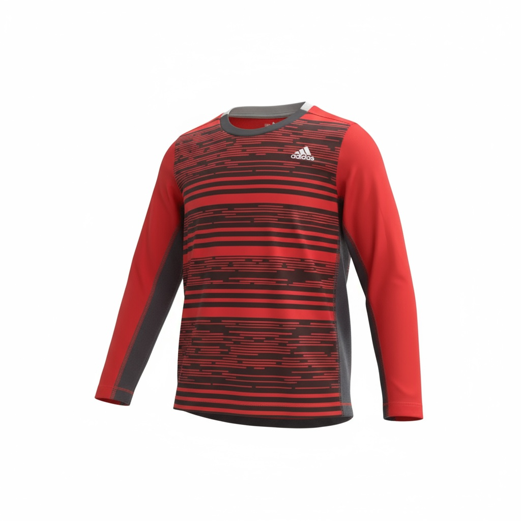Camisa marca Adidas kids Niño Talla 6 Años Color Rojo