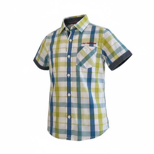 Camisa Kids Niño Talla 3 a 4 Años a Cuadros – Marca Max Boys