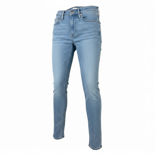 Skinny Jeans Mezclilla Claro para Dama marca LEVIS– Talla S (Única Pieza)