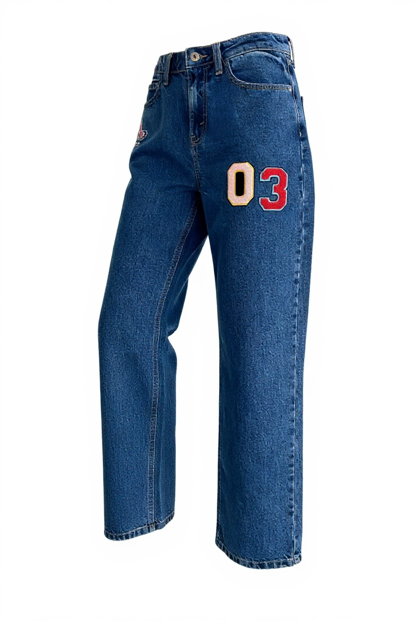 Pantalón de Mezclilla Mujer WILD FABLE talla M