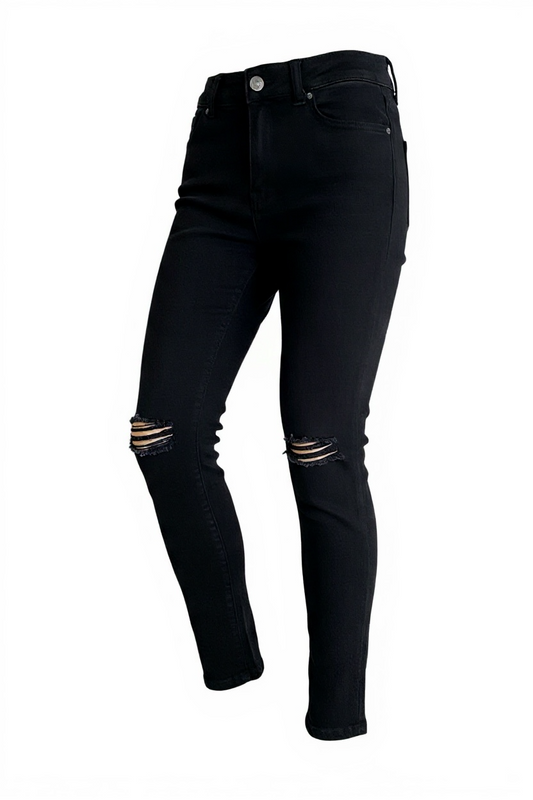 Pantalón de mezclilla negro para niña talla M marca CELEBRITY PINK– Única pieza