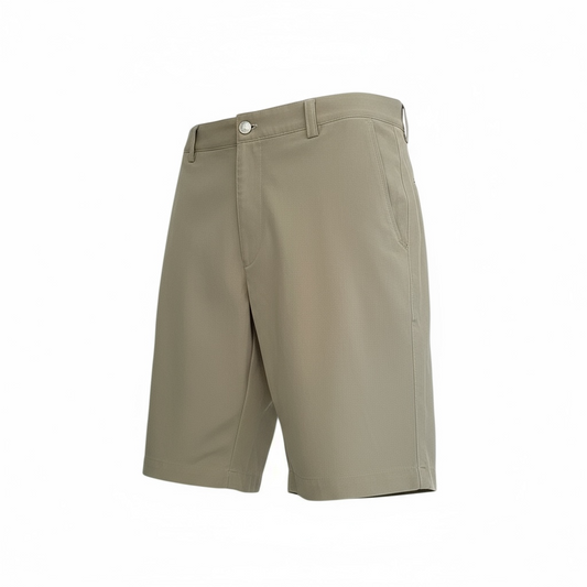 Bermudas para hombre de deporte golf talla 33 color beige marca PETER MILLAR– pieza única