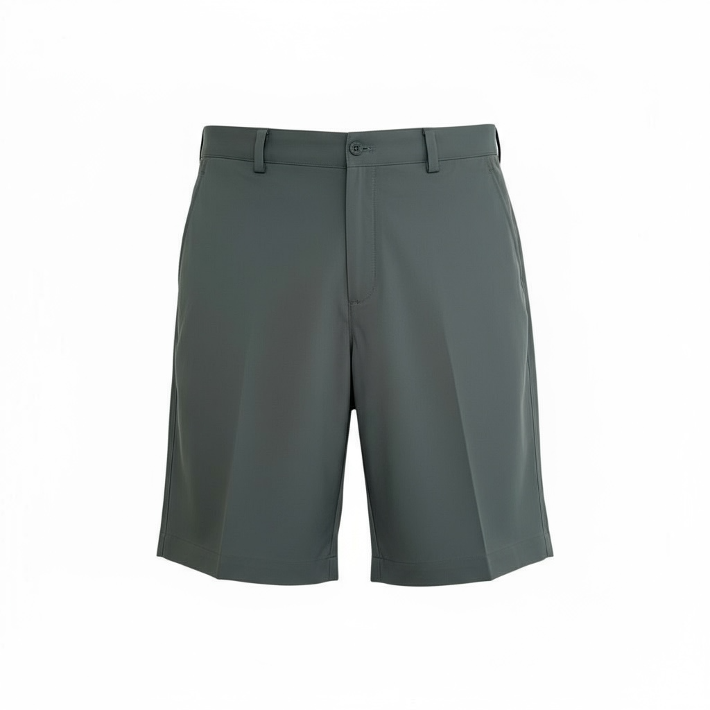 Bermudas para hombre deporte golf talla 35 color gris marca FJ MACYS