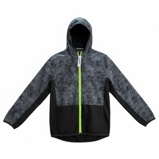 Sudadera para hombre color gris y negro marca NAVY ACTIVE– talla M