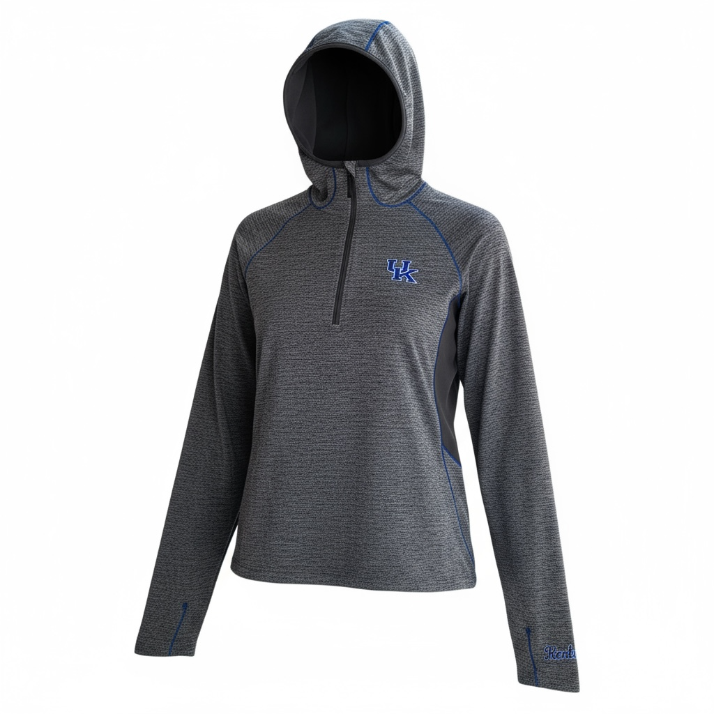 Sudadera Gris con Capucha COLOSSEUM– Talla S