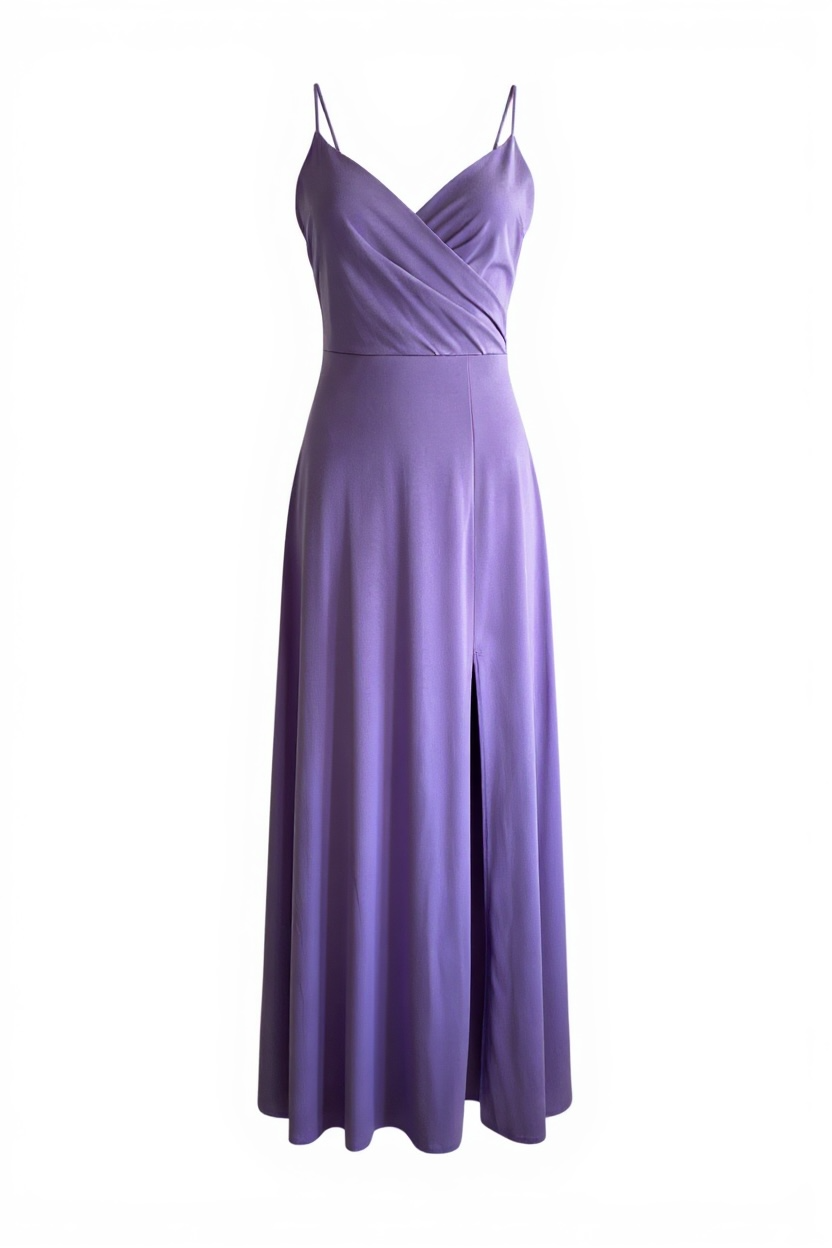 Vestido Largo Morado WINDSOR- Talla L