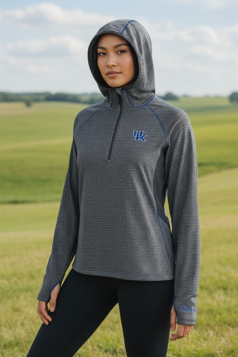 Sudadera Gris con Capucha COLOSSEUM– Talla S