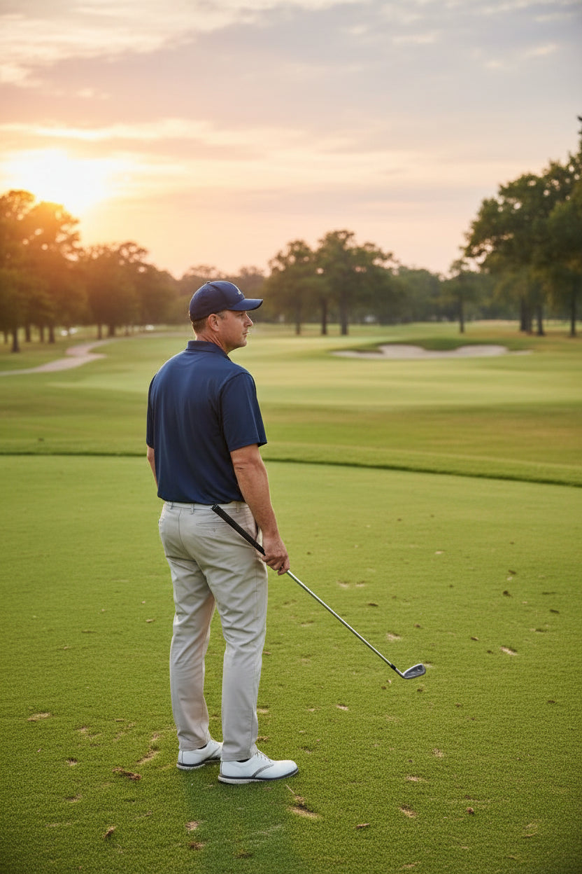 Camisa de golf para hombre talla XXL color azul marino – marca Under Armour