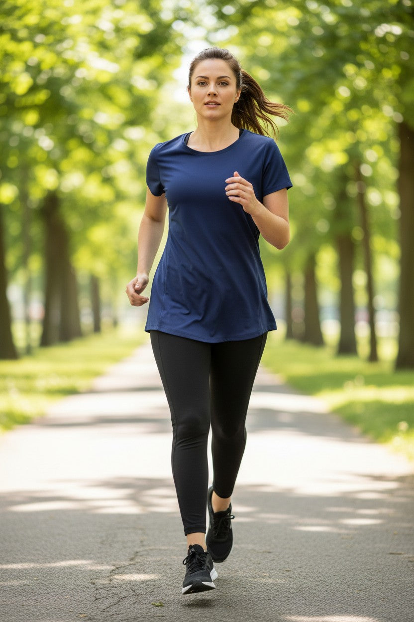 Blusa Deportiva Mujer Talla L ESSENTIAL TEE