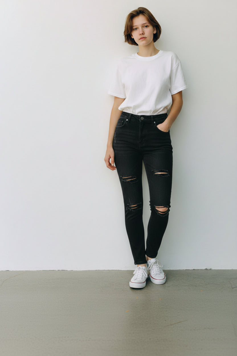 Pantalón de mezclilla para Niña SOL JEGGING talla (3/26)