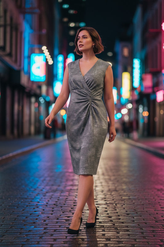 Vestido Corto para Dama CONNECTED- Talla 12