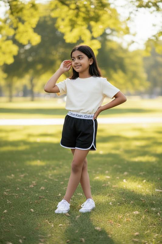 Short para Niña CALVIN KLEIN talla M (8–10 Años)